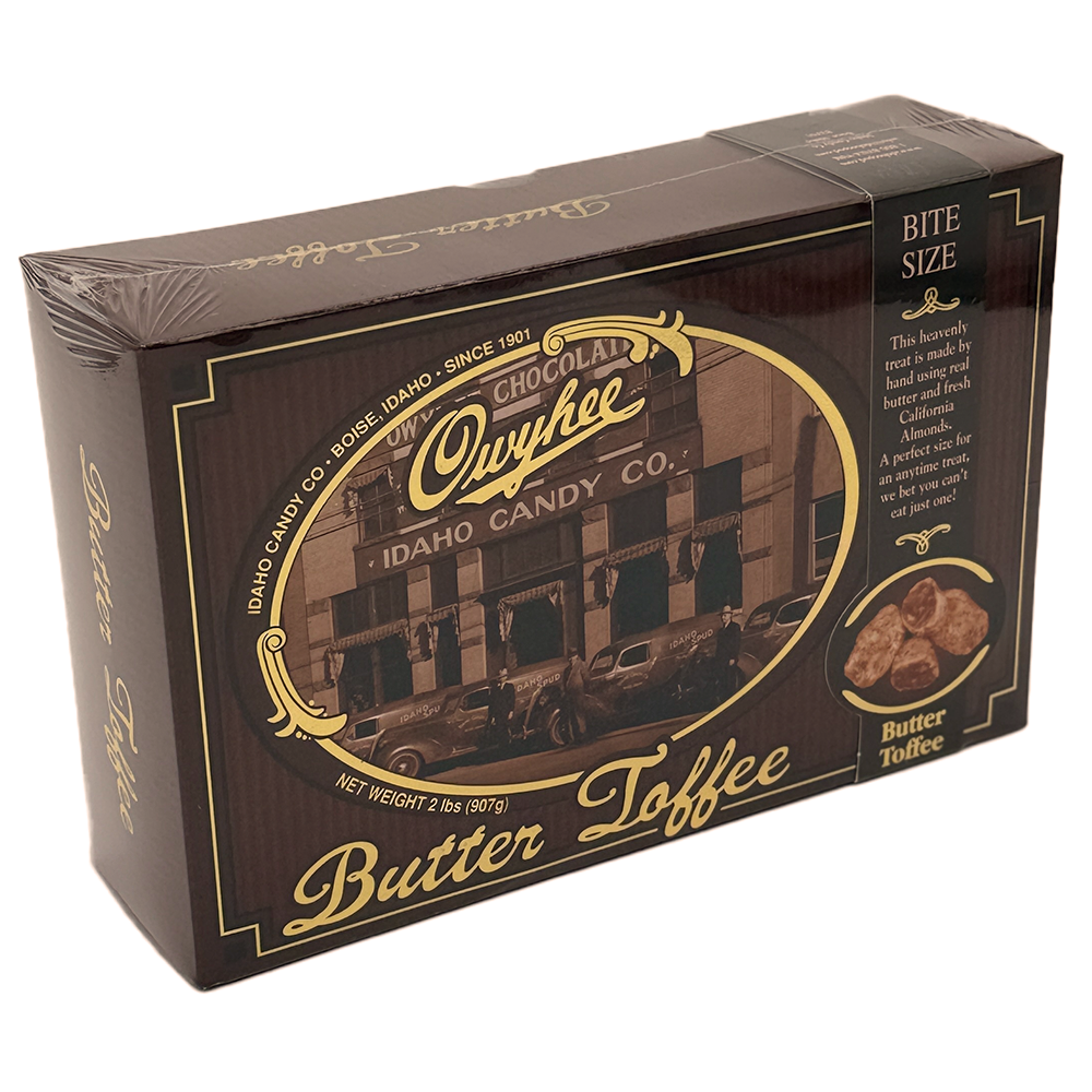 Owhyee Butter Toffee - Bite Size - 2lb