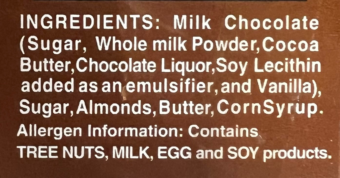 Owhyee Butter Toffee - Chunk Size - Chocolate - 2lb