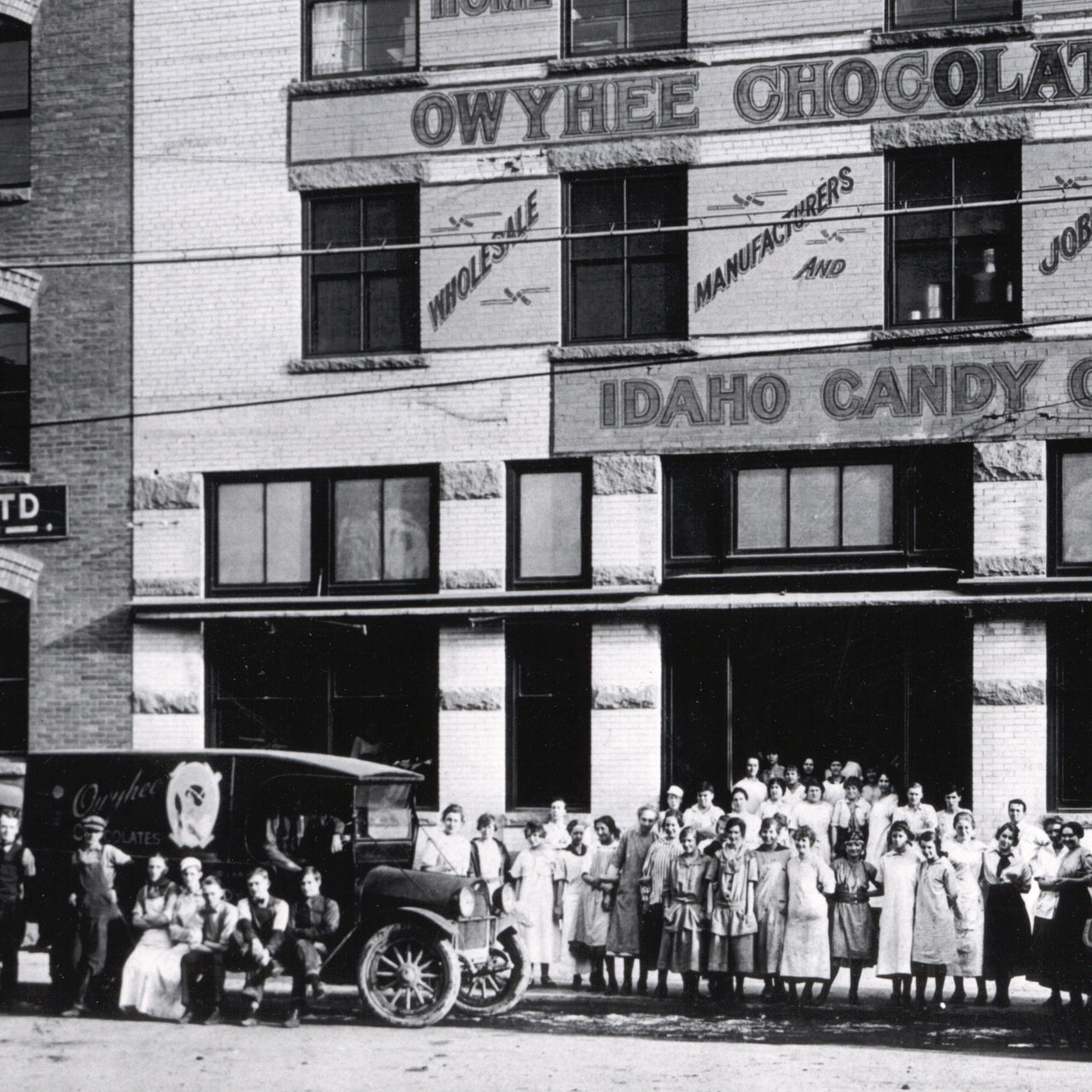 Idaho Candy Co. factory outside