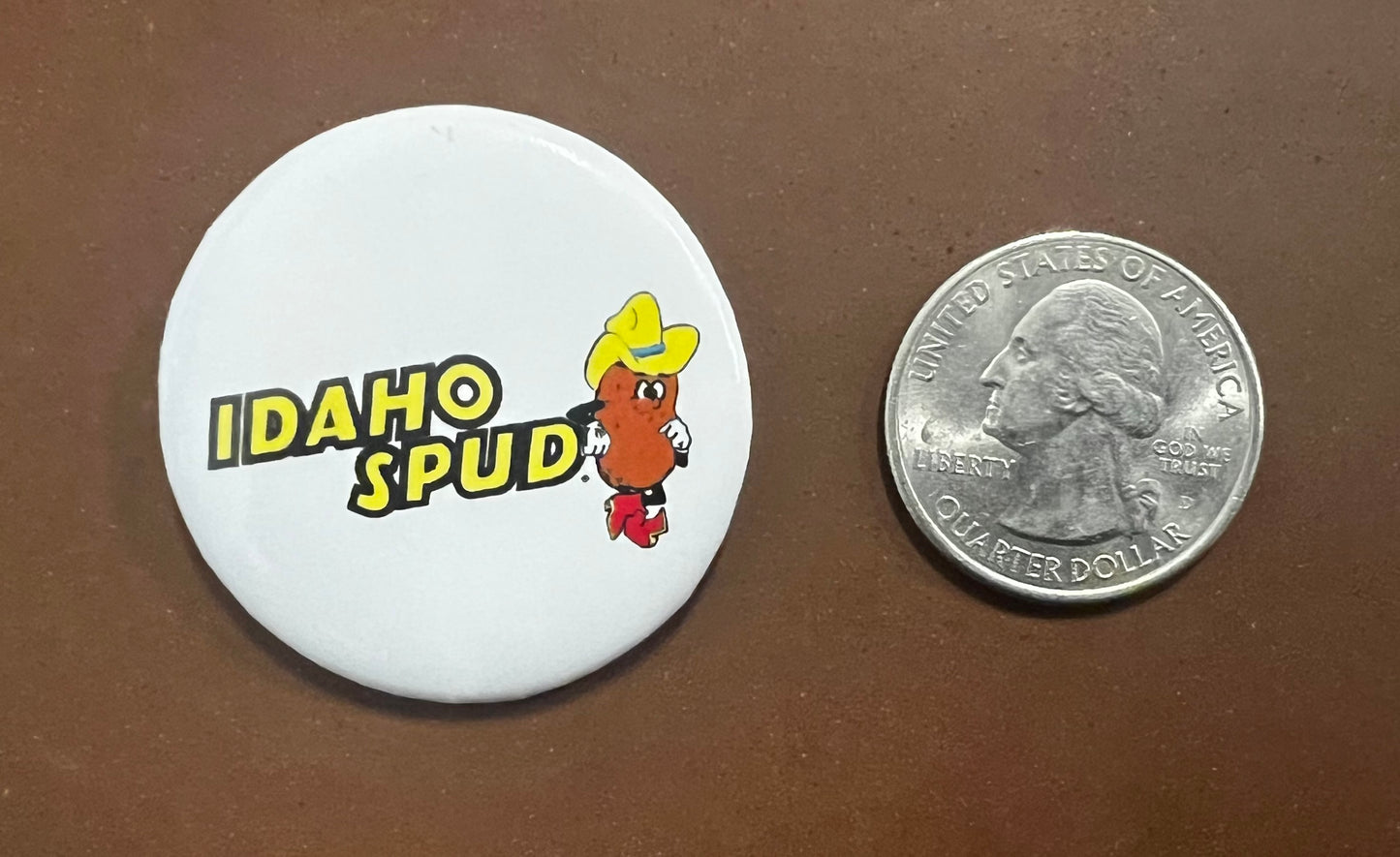 Idaho Spud Button