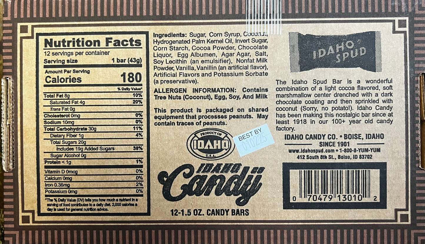 Idaho Spud Mailer - 12 Count