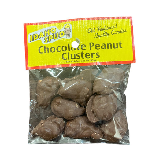Chocolate Peanut Clusters - Bag - 3oz