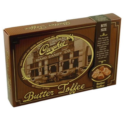 Owyhee Butter Toffee - Bite Size - 1 lb